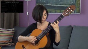 "The Girl from Ipanema" - Natalia Kiselyova (classical guitar with percussion )