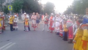 Национальный народный Чувашский танец на Праздновании Дня Города Чебоксары!
