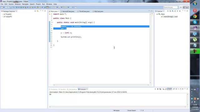 Java svenska - 27 - Cast смотреть онлайн