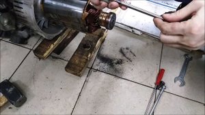 Легко и безопасно снимаем ротор с генератора, электростанции. How to remove the generator rotor