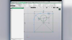 Уроки 3d моделирования в КОМПАС-3D #2 / Создание эскиза. Сплайн по точкам, измерения, текст.