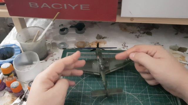 Junkers Ju-87 B2 (Zvezda) 72 scale...шаг 3 смотреть онлайн