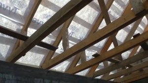 Монтаж обрешетки и контр обрешетки.