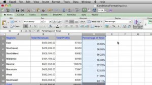 Format numbers in Excel for Mac 2011