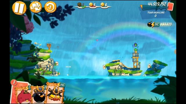 Angry Birds 2 AB2 Mighty Eagle Bootcamp (MEBC) - Season 24 Day 17 (Bubbles + Hal) смотреть онлайн