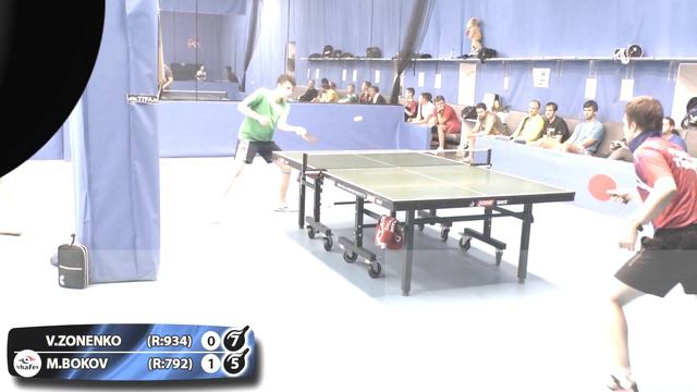 Валерий ЗОНЕНКО - Максим БОКОВ 2 Клуб АртТТ #tabletennis #настольныйтеннис