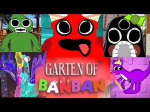 Видео урок 2. Рисую Garten of BanBan./ I draw a Garten of BanBan