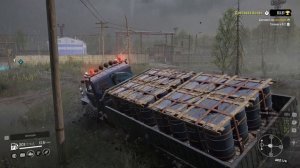 SnowRunner.Россия.Таймыр.Болото.Доставка бочек