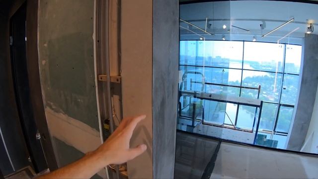 Ремонт супер видовой квартиры 2 уровня, 220 м.кв , г. Киев, часть 2. смотреть онлайн