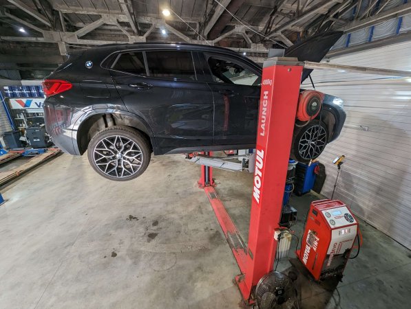 Замена масла в АКПП BMW X2 F39 Aisin Ga8g45aw