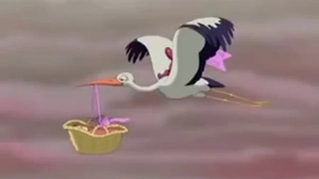 Футаж Аист несет ребенка для мамы и папы скачать бесплатно! смотреть онлайн