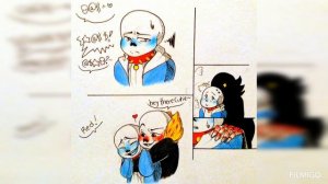 Red x Sans(classic)/Dust x Blueberry / Cross x Dream