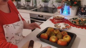 Рождественское Яблоко! Домашняя еда Кухня Рецепты
