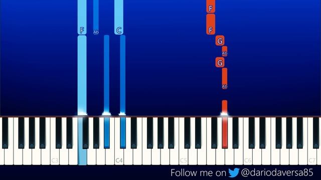 Zombie Girl - Minecraft Music - Zamination (Piano Tutorial)