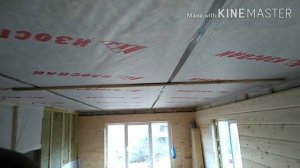 Потолок как выравнивание и обшиват вагонка