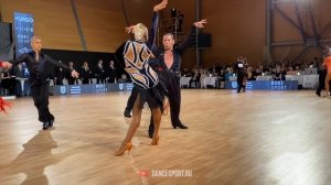 Vladislav Untu - Polina Baryshnikova MDA | Cha Cha Cha | WDSF IO Latin - Brno Open 2020