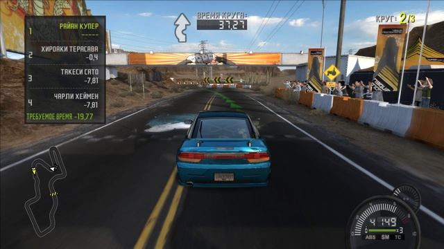 Need for Speed ProStreet. Dr.Mo. Super Promotion. Невада Хайвей 2. Грип (класс). 240SX. смотреть онлайн