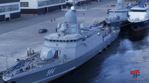Новейший ракетный корабль Циклон проекта 22800 Каракурт построенный в Керчи приступил к испытаниям
