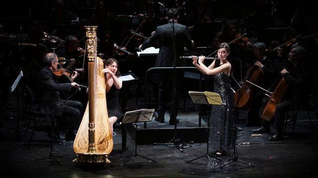 Wolfgang Amadeus MOZART, concerto pour flûte et harpe, Concert du 60e anniversaire de Sésame Autism смотреть онлайн