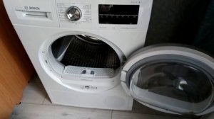 Распаковка — Сушильная машина Bosch WTW85469OE