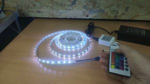 Контроллер для светодиодной ленты IR RGB 12А (24 кнопки)