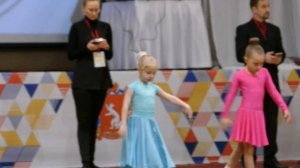 Бальные танцы, турнир,  Кубок Соло Дети О, Ча-ча-ча, Самба, Квикстеп, Медленный вальс