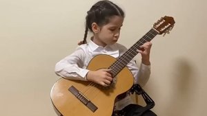 М.Каркасси Рондо  Крюковцева Екатерина, 7 лет, гитара