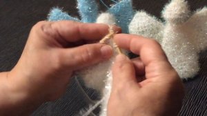 НОВОГОДНИЙ/РОЖДЕСТВЕНСКИЙ АНГЕЛОЧЕК МАСТЕР-КЛАСС ВЯЖЕМ СПИЦАМИ СТИЛЬНО- ЧАСТЬ ВТОРАЯ