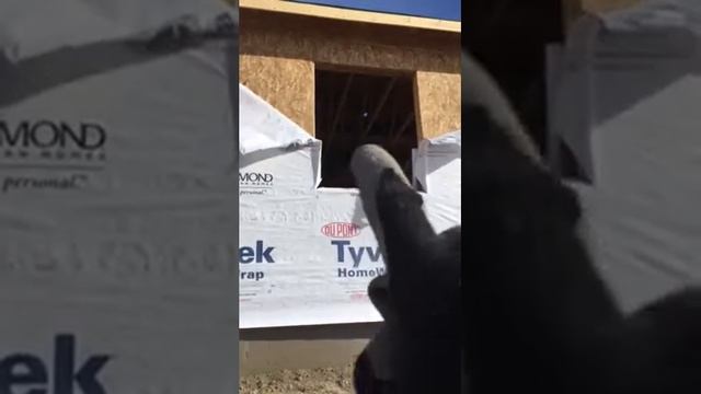 Easy way to install house wrap or tyvek 3