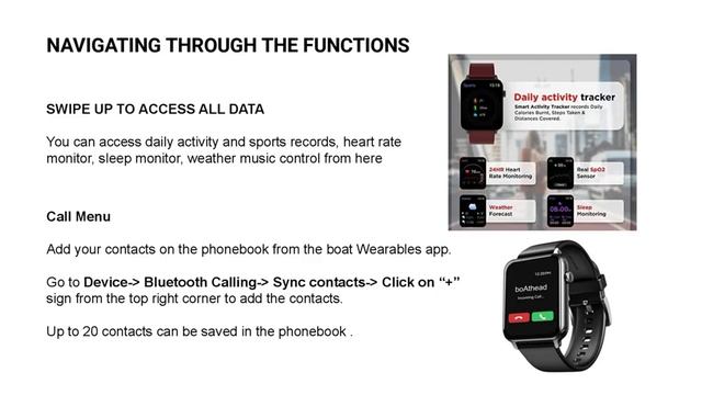 boAt Wave Smart Watch User Manual смотреть онлайн