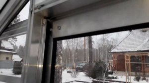 Монтаж теплицы Ботаник со стеклом 24 декабря . www.72теплицы.рф