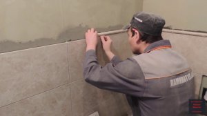 Укладка красивой плитки в ванной комнате. Некоторые нюансы. Ниша с подсветкой.