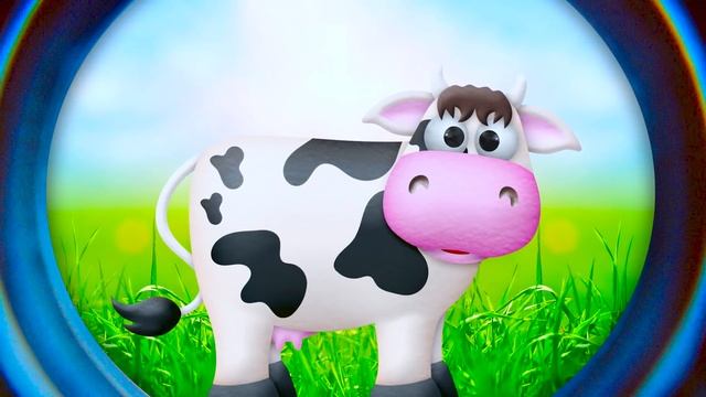 Учим слова для детей, с волшебной трубой. Английский в картинках. Обучающее видео для детей