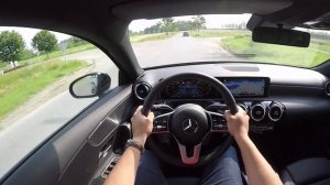2018 Mercedes-Benz A 200 - POV Test Drive (no talking, pure driving)