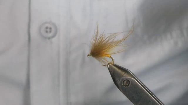 Ручейник Caddis Dry Fly трансляция по вязанию мушек