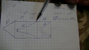 Размеры посадки вентеря (фитиля) ячея 15, 30