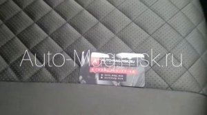 Чехлы Рено Флюенс 2015 из экокожи с ромбом от Автопилот