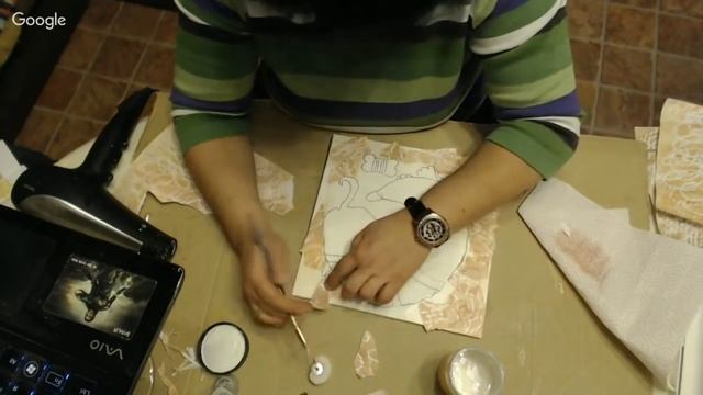 #Ольга Мамонтова МК "Имитация дорогого..." Ручная работа смотреть онлайн