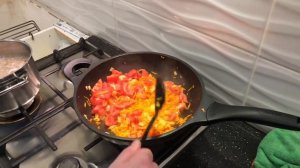 Перловка с овощами и тушёнкой эпизод №699