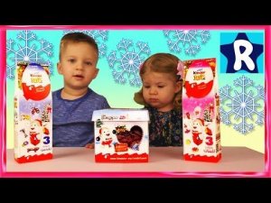 ★ Дубайский КИНДЕР ДЖОЙ и КИНДЕР МАКСИ Сюрприз Игрушки Surprise eggs Kinder Maxi Kinder Joy