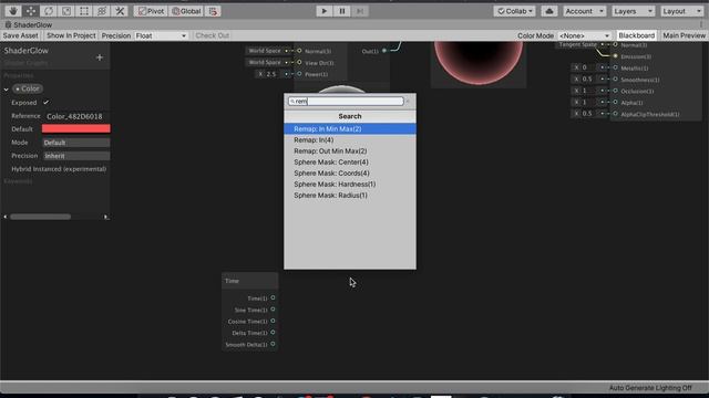 Shader Graph Glow Effect In Unity
