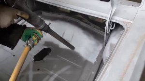 #Пескоструйная очистка кузова Волги Газ 24