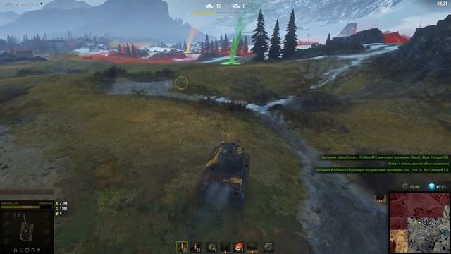 Мир Танков. Стальной охотник. Карта Фирнульфир. Танк WALKURE. смотреть онлайн