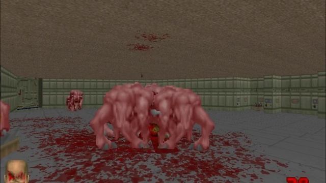 Marine is eaten by a horde of demons. смотреть онлайн