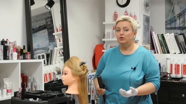 Накрутка волос на утюг. Средства для стайлинга OSIS+. смотреть онлайн