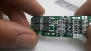 BMS protection 3S.20A cell li-ion 18650 12.6V