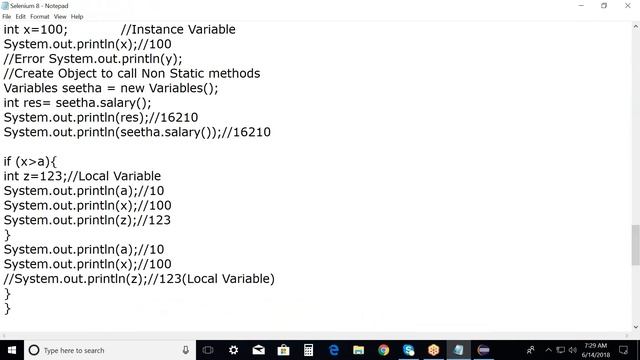 Selenium Lesson 8: Java Variables and Operators|Java for Selenium|G C Reddy|