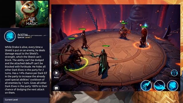 Age of magic - Большой обзор ДРЕЙКА / скиллы + характеристики. смотреть онлайн