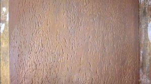 Декоративная Штукатурка из Обычной Шпаклевки .Как  сделать Кору Дерева своими руками.