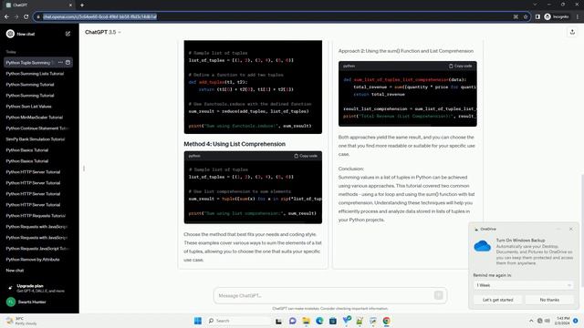 python sum list of tuples
